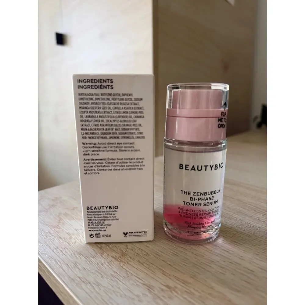 $49 New Beautybio ZenBubble Bi-Phase Toner Serum